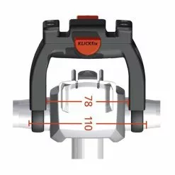 Styradapter Klickfix E-bike -Herrecykler Butik 3 3 1