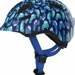 Abus Smiley 2.0 -Herrecykler Butik 72577 smiley 2 0 blue car side 3 2