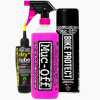 MUC-OFF Wash, Protect & Dry Lube Kit -Herrecykler Butik bundle muc off