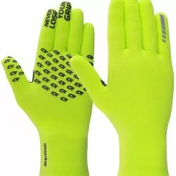 GripGrab Vandtæt Strikket Termohandsker Gul