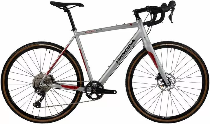 Principia Gravel Alu GRX RX600 Matsølv 3 Principia Gravel Alu GRX RX600 Matsølv