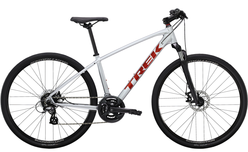 Trek Dual Sport 1 Sølv 3 Trek Dual Sport 1 Sølv