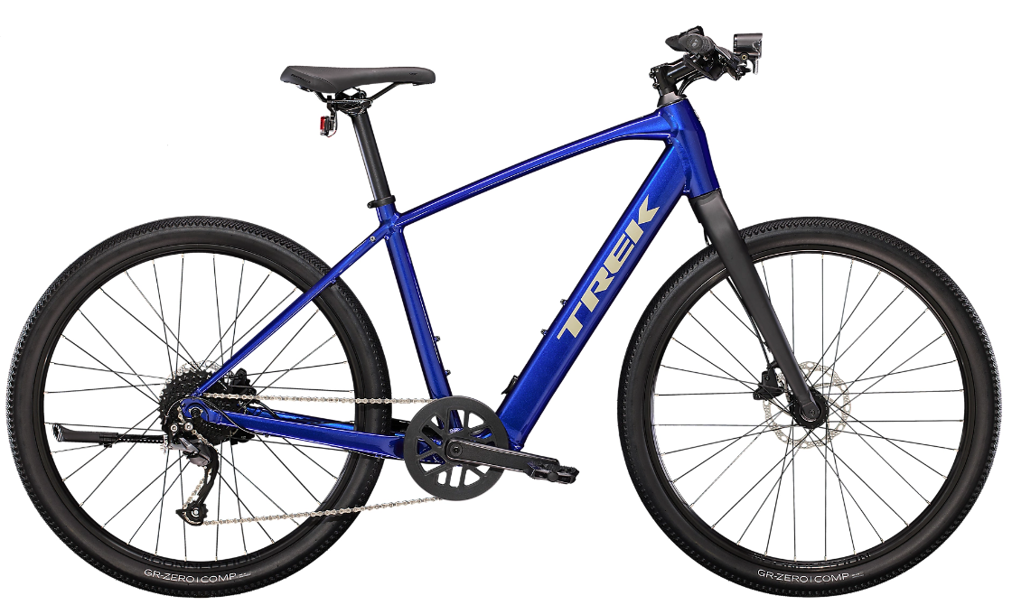 Trek Dual Sport+ 2 Blå - Letvægts Elcykel 3 Trek Dual Sport+ 2 Blå - Letvægts Elcykel